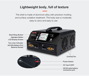 Caricabatterie UAV Ultra potente per vendita calda UP2800-14S 2800W Dual Channel LiPo LiHv <span class=keywords><strong>4.20</strong></span> 4.35 4.40 4.45V Drone caricabatteria - Product Image 2
