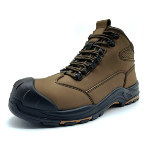 Nuove Scarpe Antinfortunistiche da Uomo, <span class=keywords><strong>Idrorepellenti</strong></span>, Antiscivolo, Resistenti all'Usura, in Pelle di Alta Qualità, con Punta in Acciaio e Protezione Antiperforazione - Product Image 2