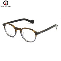 Monturas de Gafas Redondas de Acetato de Celulosa Premium al por Mayor, con Logotipo Personalizado, Hipoalergénicas, Unisex