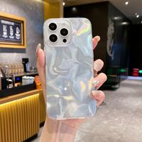 Coques de téléphone portable pour filles et femmes avec impression pailletée pour iPhone 18 17 Air 16 15 Plus Promax 14 13 12 11 X, coque arrière antichoc personnalisée