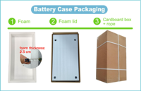 Pack de batteries LiFePO4 DIY testé par Marko, 51.2V 280Ah 300Ah 314Ah 16kWh, pour stockage d'énergie domestique, boîtier de batterie DIY pour système solaire hors réseau