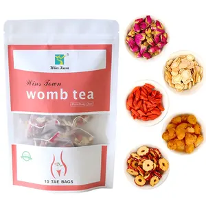 Wintown-té de desintoxicación para mujeres, té de desintoxicación para el vientre caliente, Etiqueta Privada, té para la menstruación fibroide
