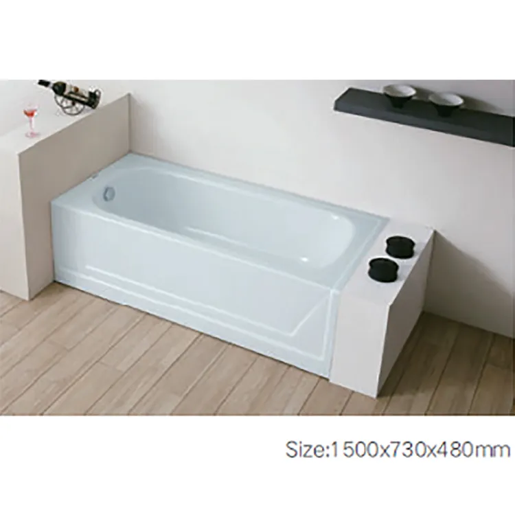 Tina de baño acrílica de tamaño pequeño, precio bajo, para Baño
