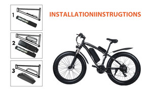 Baterai Lithium Ion 36v 48v 52v Down Tube Hailong Ebike 20ah 25Ah untuk Sepeda Gunung E-bike Sepeda Lipat Mid-drive 18650 21700 - Product Image 5