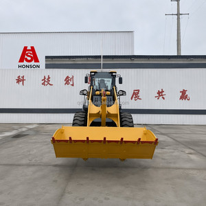 Chargeuse sur pneus HONSON robuste avec cabine, différentiel, 3 tonnes, frein, multi-chargeuse, mini-chargeuse sur pneus à Dubaï - Product Image 3