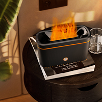 Brume d'aromathérapie 3d flamme usb humidificateur d'air diffuseur d'arôme de flamme de luxe du fabricant