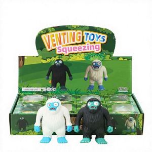 Muñeco de Mano Pequeño para Niños de 3 a 6 Años, en Caja de Color, Juguete Antiestrés, Muñeco de Nieve, Monstruo - Product Image 2
