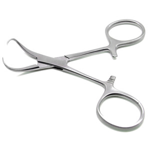 High Quality Backhaus Manual Towel <b>Clamp</b> Sharp Pointed Tips Hemostatic Forceps Surgical Stainless Steel Instrument Set Class II - Product Image 4