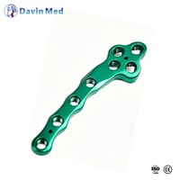 Série d'implants orthopédiques : Plaque osseuse de blocage en titane TPLO de type AO haute performance pour la récupération fonctionnelle canine