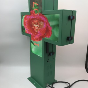 Letrero LED Programable de Doble Cara a Todo Color para Exteriores Muenled con WiFi 4G para Farmacia P8 IP65 con 2 Años de Garantía - Product Image 5