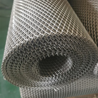 Maille décorative en métal déployé en acier inoxydable de 1mm 1.2mm 1.5mm pour l'architecture