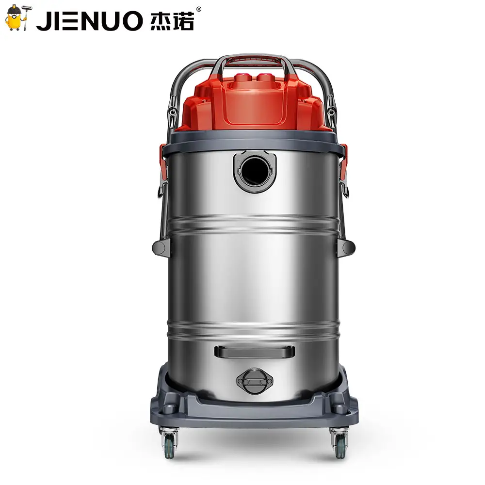 Jn309 80l/17.6 गैल शक्तिशाली सक्शन औद्योगिक 2 मोटर धूल कलेक्टर गीला और सूखा 2400w क्लीनर फ्लोर धूल निकालने