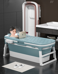 <span class=keywords><strong>Baignoire</strong></span> de trempage portable et pliable autoportante en plastique PP de luxe <span class=keywords><strong>pour</strong></span> intérieur avec couvercle <span class=keywords><strong>pour</strong></span> adulte - Product Image 3