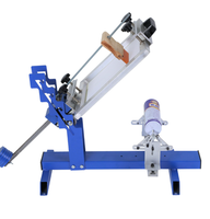 Machine d'impression sérigraphique manuelle, imprimante d'étiquettes pour objets courbes, textiles, plastiques, papier et bouteilles - Imprimante sérigraphique portable