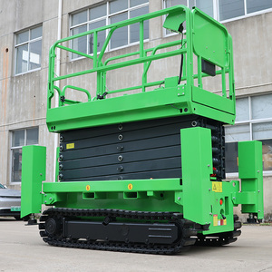 Plataforma Aérea de 6m 8m 10m 12m 14m Elevador <span class=keywords><strong>M</strong></span>óvil Skylift de Tijera Hidráulico - Product Image 2