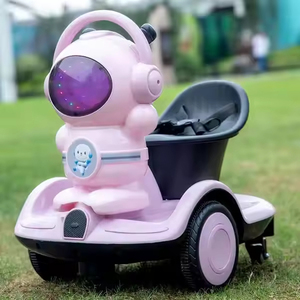 Modèle d'astronaute Véhicule électrique à pédales pour enfants 6V4 Vélo à bascule et voiture à glissière Jouet de charge pour enfants Batterie Vélo à 2 roues - Product Image 2