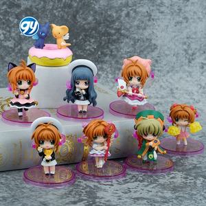 การ์ดแคปเตอร์ ซากุระ 8 แบบ รุ่น Q คิโนโมโตะ ซากุระ ฟิกเกอร์สาวน้อยเวทมนตร์ ของตกแต่งหน้าเค้ก โมเดล ของสะสม ของขวัญ - Product Image 3