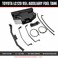 Pompe à siphon à jet pour réservoir de carburant à autonomie étendue en alliage AL-MG JK 120L 95L pour Land Cruiser Prado 120 4x4 SUV tout-terrain, remplacement direct