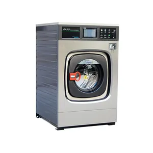 Commercial Laundry Equipment 20Kg Front Load Washer Small High Dehydration Rate Washing Machine For Sale