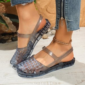 <span class=keywords><strong>Sandalias</strong></span> Planas de Moda para Mujer, Talla Grande, Suela Ultraligera Antideslizante, Directo de Fábrica, Origen Andorra - Product Image 2