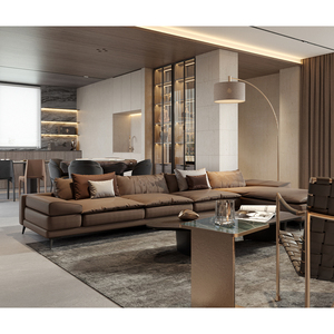 Ensemble de chambre à coucher King Size surdimensionné, mobilier de luxe pour penthouse, villa, grand appartement, chambre d'hôtel haut de gamme - Product Image 5