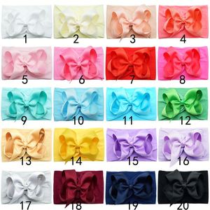 Minot European and American 4 Inch Children's Polyester Bow Hair Band <b>Bubble</b> Flower Headband L-2265 for Party & <b>Wedding</b> - Product Image 2