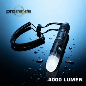Prozhaozhu DL-XS06, Luz de Señalización de <span class=keywords><strong>Buceo</strong></span> LED Recargable de 4000 Lúmenes con Batería 21700, IP68, 100M de Profundidad, para <span class=keywords><strong>Buceo</strong></span> <span class=keywords><strong>en</strong></span> Naufragios - Product Image 2