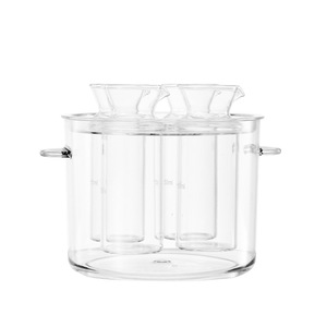Juego de calentadores de vino de plástico resistente a caídas de 2.0-3.0L con tazas para uso doméstico y catering - Product Image 2