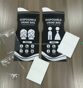900CC Custom Printed Spill Control Urine Bags Absorbent Core Plastic Packaging for Emergency Relief OEM Low MOQ Factory Quote - Product Image 1