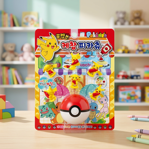 โปเกมอน ซอสมะเขือเทศ พิคาชู ชุดฟิกเกอร์ 6 ชิ้น - Product Image 2
