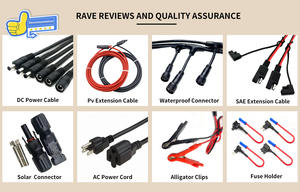 5521 12v直流电源电缆母至2公电缆2.1 * 5.5毫米1至2直流分路器闭路电视电源电缆 - Product Image 6