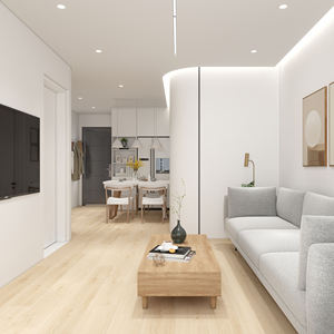 <span class=keywords><strong>Planche</strong></span> de sol en vinyle SPC à grain de <span class=keywords><strong>teck</strong></span>, antidérapante, facile à nettoyer, durable, imperméable, garantie 5 ans, clic, cuisine, salle de bain - Product Image 1