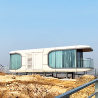 Maisons modulaires préfabriquées avec prix, maisons mobiles préfabriquées type capsule spatiale, maison à 3 chambres, maison conteneur mobile pour habitation