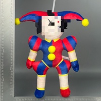 Peluche The Amazing Digital Circus, grande peluche Pomni, personnage d'animation de cirque, clown monstre en peluche