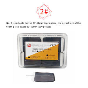 Buste barriera da 500 pezzi buste protettive monouso per la copertura del sacchetto per la scansione digitale dentale del piatto del fosforo <span class=keywords><strong>X</strong></span> - Product Image 3