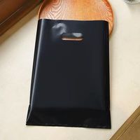 Sacs de courses en plastique PE avec poignée personnalisée réutilisable, à soufflets latéraux, avec logo, recyclables, pour supermarché et emballage cadeau, vente en gros