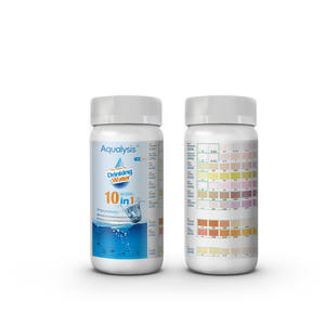 Kit de <span class=keywords><strong>test</strong></span> d'eau potable, kit de <span class=keywords><strong>test</strong></span> d'eau de robinet et de puits pour la dureté, le plomb, le fer, le cuivre, le chlore, le fluorure - Product Image 2