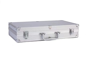 グリッドピックフォーム硬質アルミツールケース収納ボックスシルバーブラック在庫工場供給 - Product Image 5