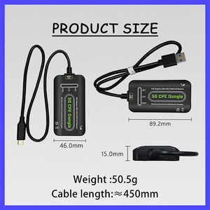 Nuevo <span class=keywords><strong>Precio</strong></span> Especial BaiLing RM520N-GL 5G CPE Adaptador Inalámbrico Tipo-C Dongle con Interfaz Web Externa USB2.0 Antena Integrada 1 Año - Product Image 6