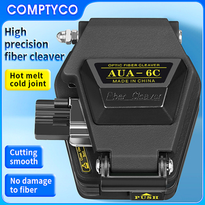 COMPTYCO Coupe-Fibre Optique de Haute Précision à Retour Automatique pour Soudure par <span class=keywords><strong>Fusion</strong></span> AUA-6C SKL-6C HB-6C, Outil Cliveur à Chaud - Product Image 2