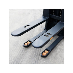 Haizhili tuttoterreno Walkie Stacker gru 1.5t 2m Pallet sollevatore di caricamento corona elettrico carrello elevatore Stacker - Product Image 5