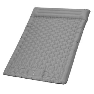 <span class=keywords><strong>Matelas</strong></span> de camping gonflable double avec oreillers pour dormir deux personnes, randonnée, camping en voiture - Product Image 1