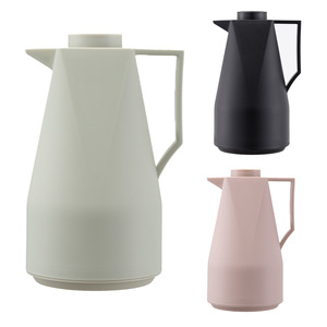 Nórdico personalizado 1L gran capacidad doble pared hervidor de vacío termo aislado jarra de agua reutilizable termo té cafetera con asa - Product Image 5