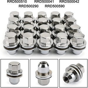 Tuercas de Rueda 12x1.5, 20 Piezas, Cromadas, Estilo Mag, con Arandela, Hexagonales de 13/16\" (21mm) Compatibles - Product Image 4