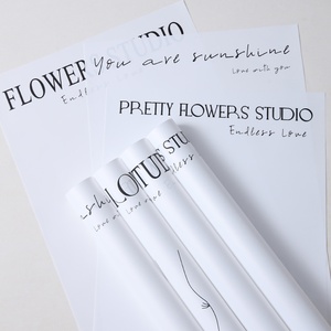 Cartón Grueso Impermeable Biodegradable de Alta Calidad para Empaque de Ramos de Flores, Material Simple de Calidad, Popular en <span class=keywords><strong>Internet</strong></span> - Product Image 4