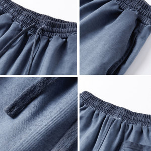 Conjunto de Camiseta y Pantalones Cortos Desgastados ALCLEVER, Estilo Americano, Teñido Inverso, Ropa Casual Versátil de Manga Corta para Primavera/Verano - Product Image 6