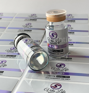 Etiqueta Autoadhesiva <span class=keywords><strong>de</strong></span> Vinilo PVC <span class=keywords><strong>de</strong></span> Grado Farmacéutico con Logotipo Personalizado <span class=keywords><strong>para</strong></span> Viales <span class=keywords><strong>de</strong></span> Vidrio, <span class=keywords><strong>para</strong></span> Péptidos - Product Image 3