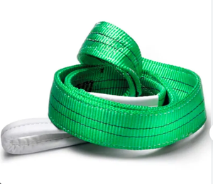 <span class=keywords><strong>Eslinga</strong></span> <span class=keywords><strong>de</strong></span> Cinta <span class=keywords><strong>de</strong></span> Poliéster Plana al por Mayor, 3 Toneladas, 90 mm, Doble Ojal, Cinta <span class=keywords><strong>de</strong></span> Elevación Industrial - Product Image 1