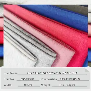 Cotton 100% Cotton Brush Combed Cotton Wholesale South America ESSETEX Factory Price Free Sample With Feeding Hair Jersey