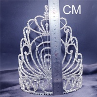 9 couronnes en strass argentés, personnalisés, vente en gros, en cristal doré, couronnes de princesse, reine, ajustables, livraison gratuite